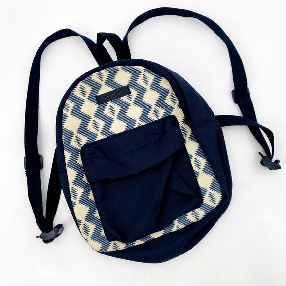 Pendleton navy blue southwestern small backpack